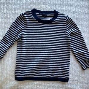 Jcrew Striped Cashmere sweater, medium